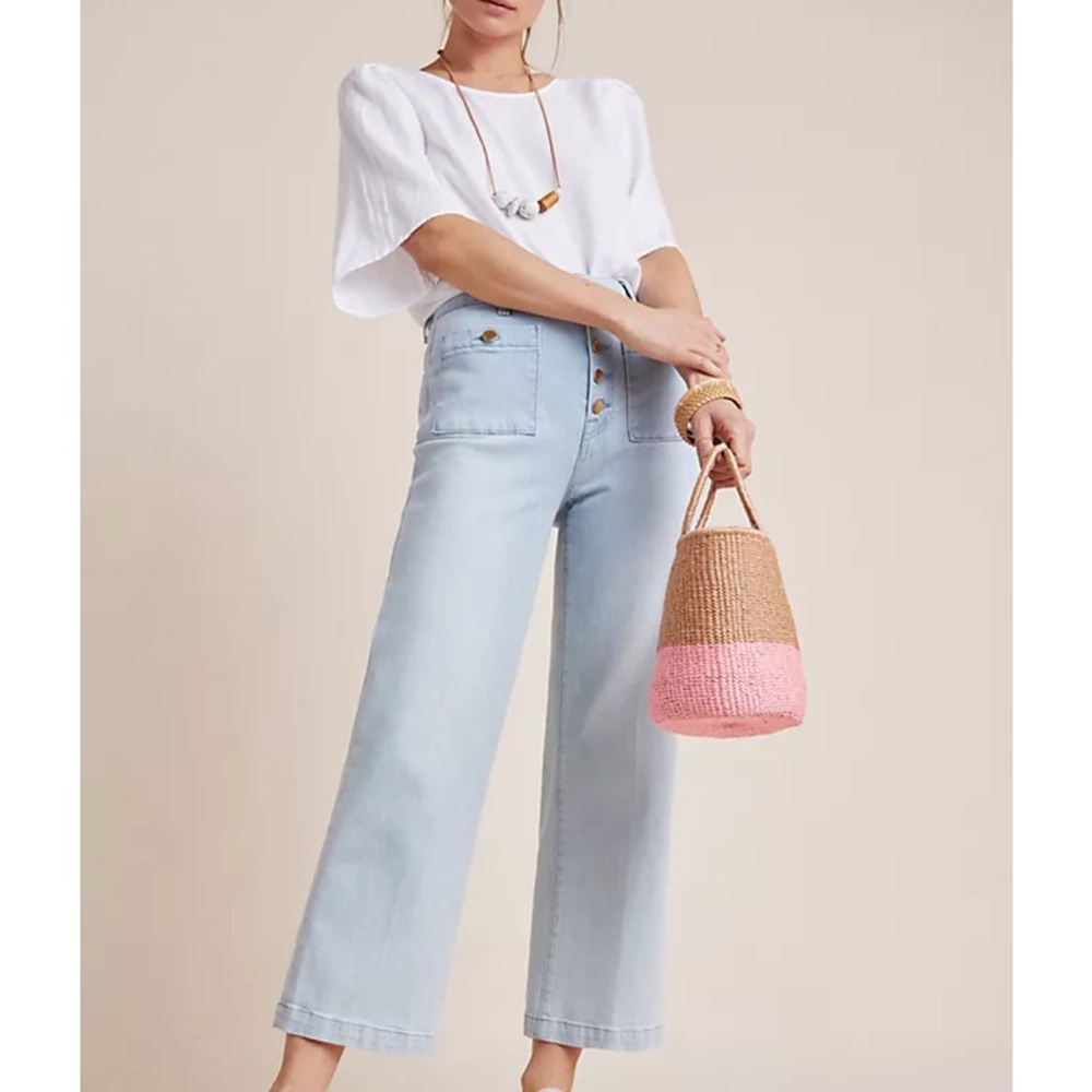 J Brand Light Blue Flare Jeans